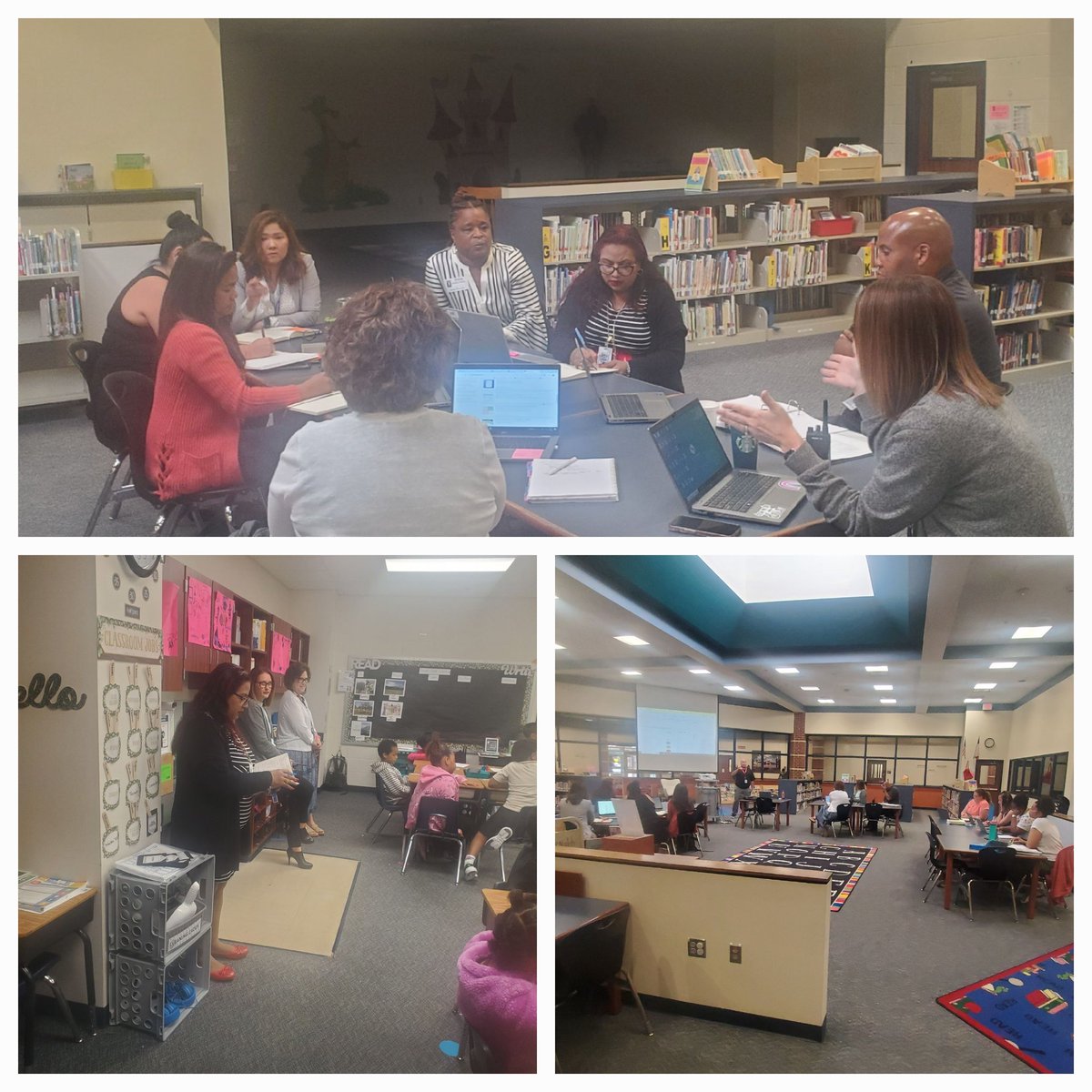 Rice University connecting communities "Leading and Learning."  Spring ISD McNabb sharing and connecting with HISD Davila.