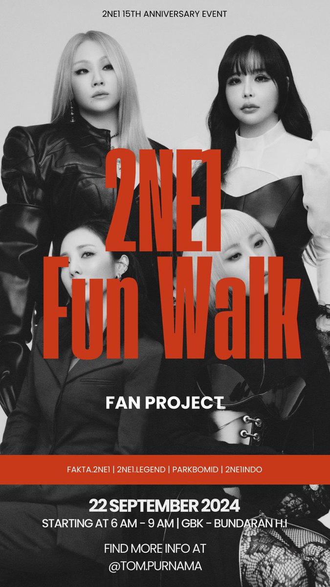 ParkBomID's tweet photo. Don't Miss Out! 2NE1 Fun Walk!
Hi, Blackjack dan Bomshells Indonesia.
Yuk, ramaikan acara ini ya!

JOIN NOW!

Klik link berikut : 
https://t.co/EWxS5eStGt

Supported by : @ParkBomID Fakta2NE1 @2ne1legend @2NE1indo 

#2NE1 #Blackjack #Bomshells #Gzb #Daralings #POS #Indonesia https://t.co/5m5vmOvZwc