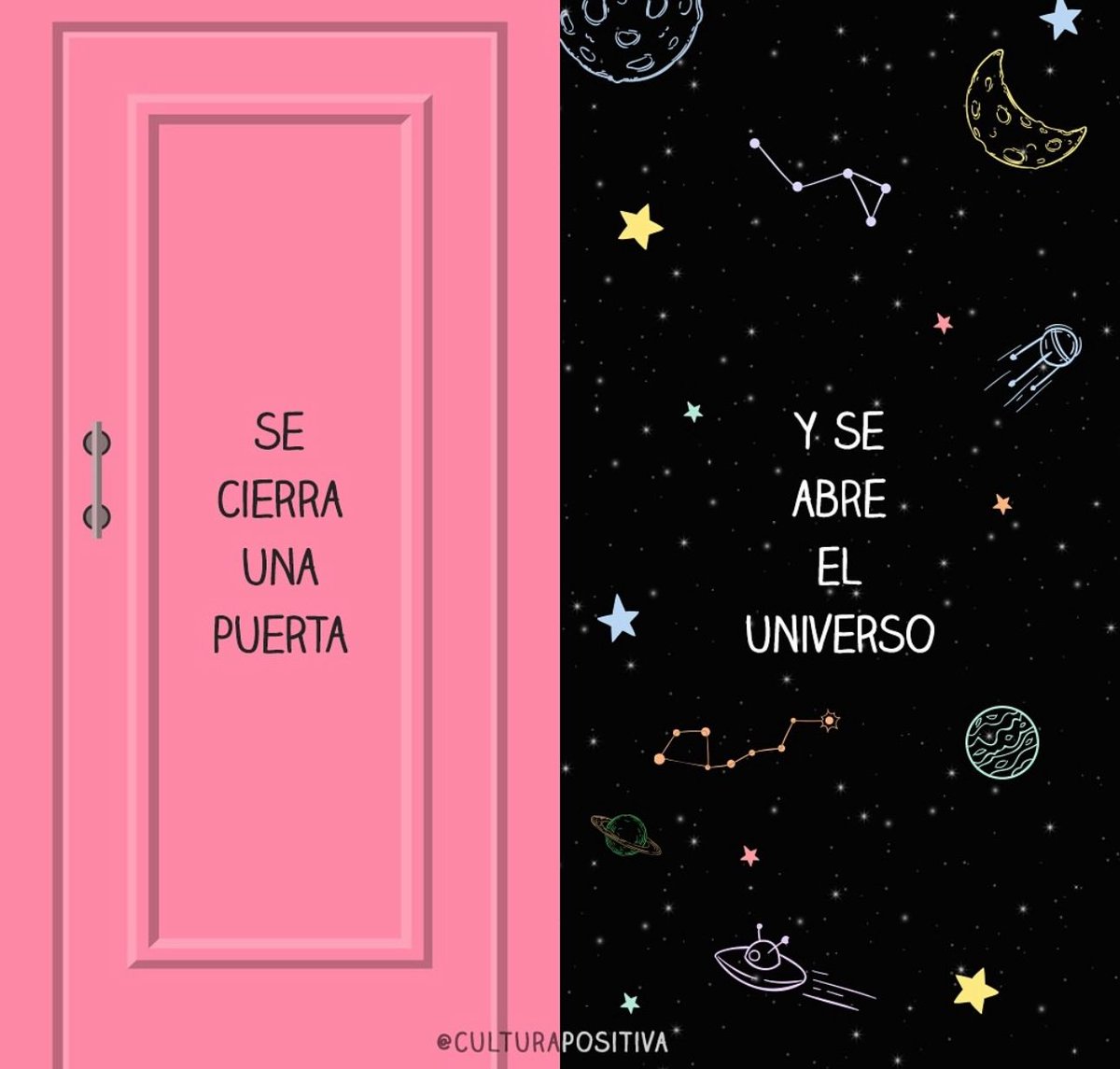 😃 Se cierra una puerta y se abre el universo!! #FelizJueves