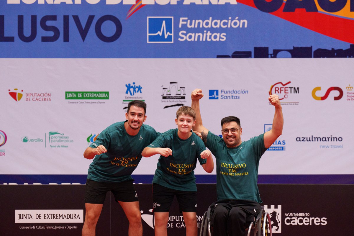 La historia se repite 🔥

Definida la Final del #InclusivoTM24 <a href="/F_Sanitas/">Fundación Sanitas</a> 

TM Villafranca La Fuente🆚 <a href="/cdpriegomyp/">Museo de la Almendra Francisco Morales</a> <a href="/CTMVegasGenil/">Club Tenis Mesa VEGAS del GENIL</a> 

A las 12:00 EN DIRECTO por <a href="/teledeporte/">Teledeporte</a>