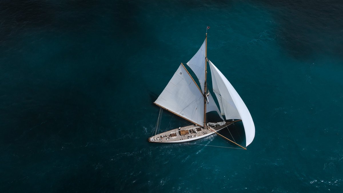 Moonbeam IV cruising the Solent ⚓️⛵️