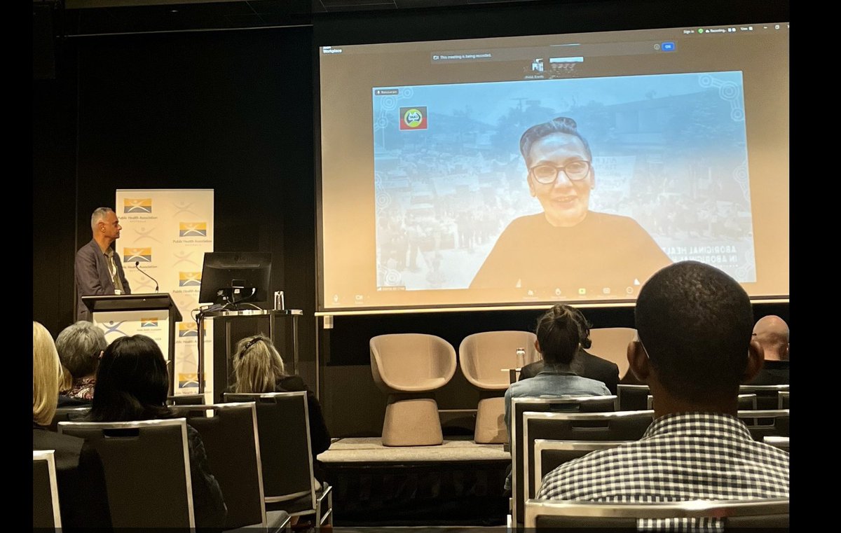 .@jpatto12 Dr Donna Ah Chee CEO of <a href="/CAACongress/">Congress</a> has been awarded the <a href="/_PHAA_/">publichealthaus.bsky.social</a> Sidney Sax Public Health Medal for her decades of work advancing Aboriginal health and community-controlled health services in Central Australia. 

Congratulations Dr Ah Chee! 

#AUSTPH2024