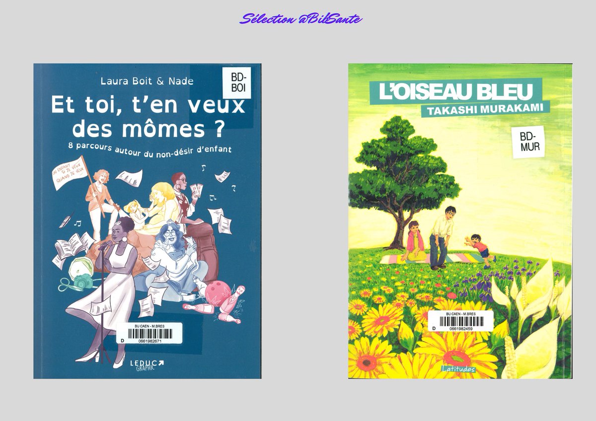 Quelques nouvelles BD en exposition au RDC de <a href="/BibSante/">BibSanté</a> 

Bonne lecture !