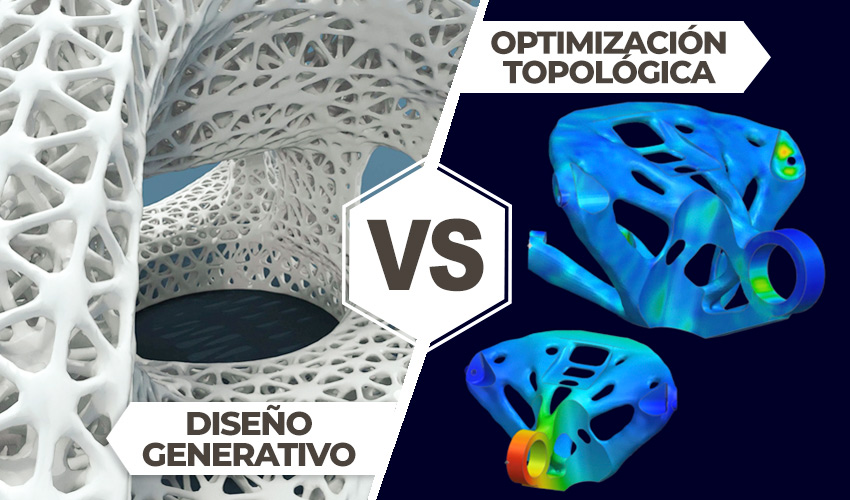 Optimización topológica VS Diseño generativo: ¿qué herramienta de modelado elegir? dlvr.it/TDQCt2