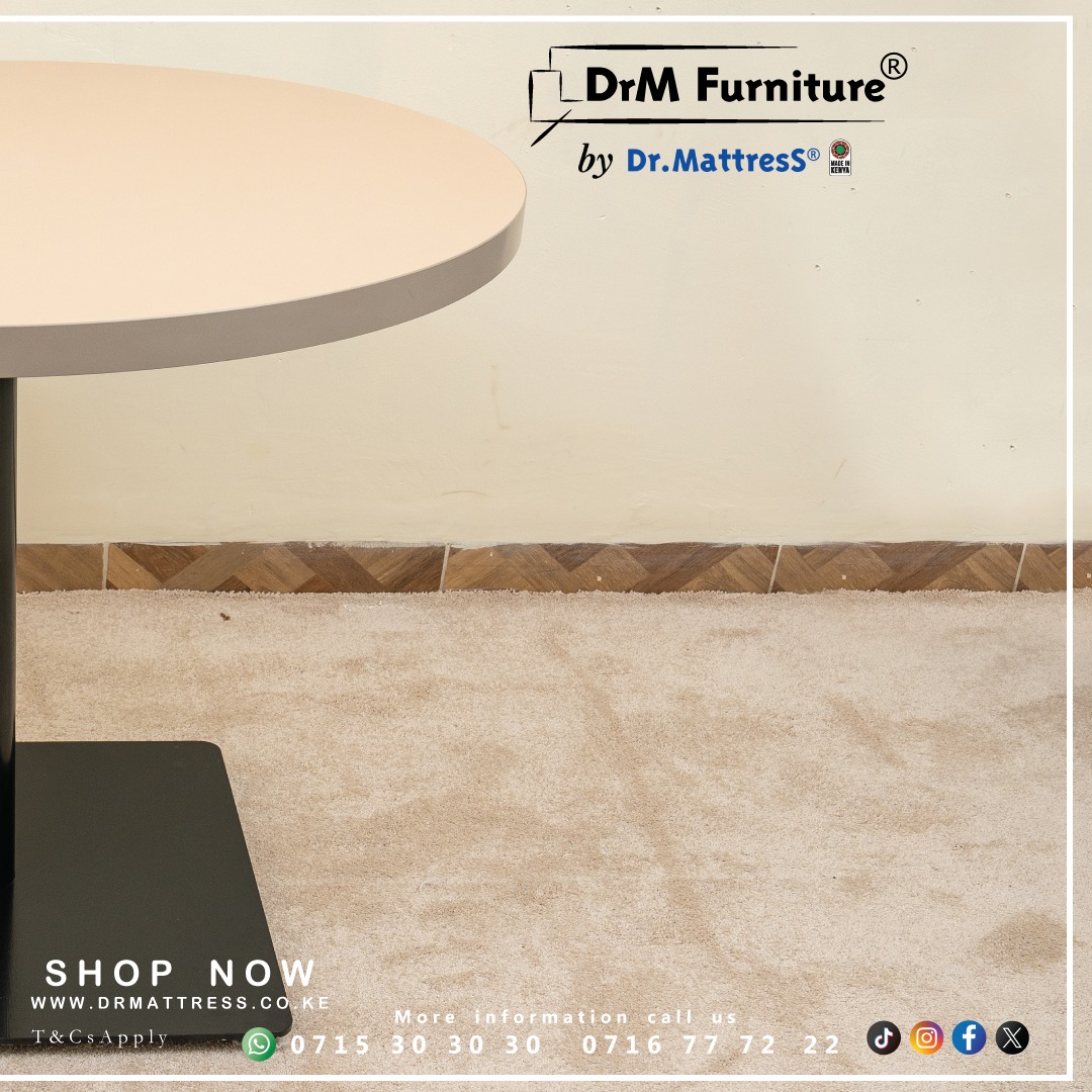 dr_mattress's tweet image. Set the stage for unforgettable moments with our beautifully designed dining table. 

Now available with up to 25% off.
✅Dining Table WAS KES 22,400 NOW KES 16,800

📍Our Locations Countrywide: bit.ly/3JJi66p

☎For Enquiries: +254 715 30 30 30

#DrMFurniture #TableTalk
