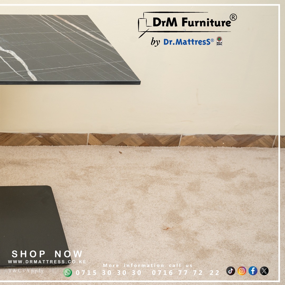 dr_mattress's tweet image. Designed to be the centerpiece of your dining space. 

Now available with up to 25% off.
✅Dining Table WAS KES 49,700 NOW KES 37,275

📍Our Locations Countrywide: bit.ly/3JJi66p

☎For Enquiries: +254 715 30 30 30

#DrMFurniture #DiningEssentials #StyleAndFunction