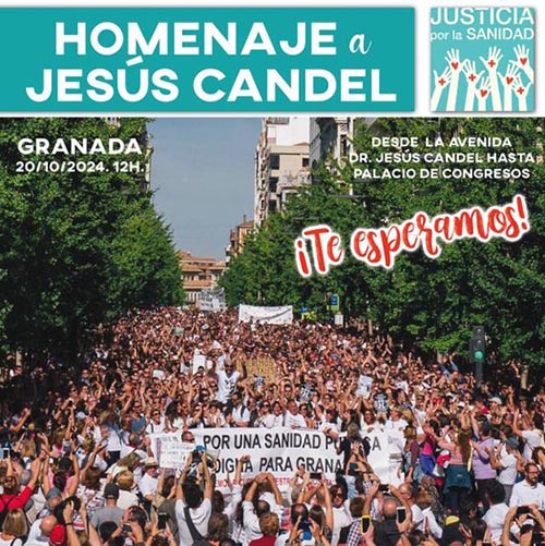 _ElObservador_'s tweet photo. La Asociación Justicia por la Sanidad convoca para el próximo 20 de octubre una manifestación, ante el colapso del sistema sanitario andaluz y en homenaje al fallecido doctor Jesús Candel, 'Spiriman'
https://t.co/x9SFBwVdzi https://t.co/NwYwsI8IN2