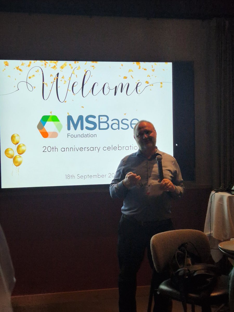Science and celebrations during #ECTRIMS2024. 
🥳 Happy 20th Birthday <a href="/MSBase_Registry/">MSBase Registry</a> !
🍾🥂 A toast to another 20 years of impactful international collaborations on real-world data in neuroimmunology. 
Big thank you to <a href="/HelmutButz/">Helmut butzkueven</a>, <a href="/vjokubaitis/">Assoc Professor Vilija Jokubaitis</a>, <a href="/anneke_vdw/">AnnekeVdWalt</a> for their leadership