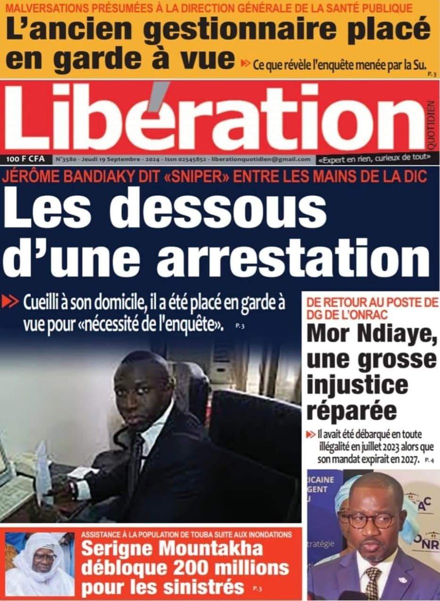 SalamDiadhiou's tweet image. Un sniper débusqué...
#FreeSenegal