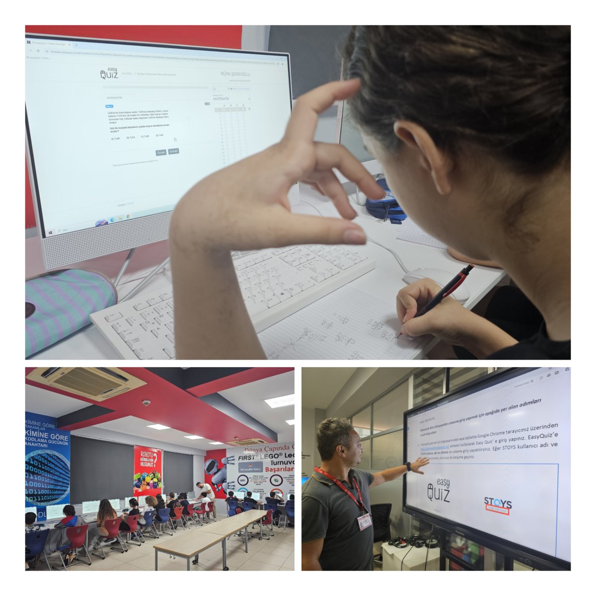 Ortaokul kademesi 6. ve 7. sınıf öğrencilerimizden matematik alanında kendini geliştirmek isteyen öğrencilerimizi desteklemek amacıyla Tübitak Matematik Bilim Olimpiyatları Kulübü çalışmalarının başlangıcı olan Matematik Olimpiyat Sınavımızı başarıyla uyguladık.
<a href="/bahcesehir_k12/">Bahçeşehir Koleji</a>