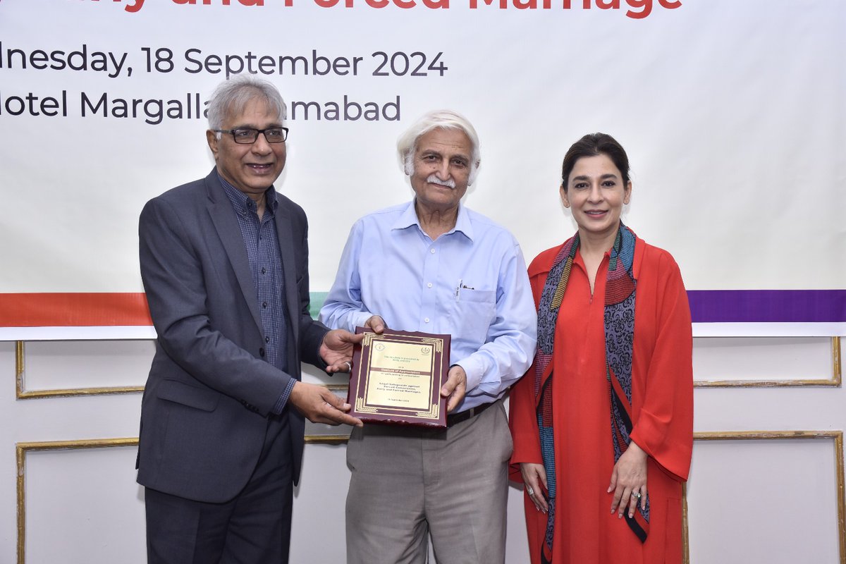 National Commission on The Rights of Child (NCRC) (@ncrc_pakistan) on Twitter photo At the end of the consultation <a href="/NCRC_Pakistan/">National Commission on The Rights of Child (NCRC)</a> Chairperson <a href="/AyeshaRaza13/">Ayesha Raza Farooq</a> <a href="/PeterJacobCSJ/">Peter Jacob</a> Executive Director <a href="/csjpak/">CSJ Pakistan</a> presented token of appreciation to the parliamentarians including <a href="/sabasadiq/">Sabasadiq</a> <a href="/ZebJaffarPk/">Zeb Jaffar (PMLN Official)</a> <a href="/FarhatullahB/">Farhatullah Babar</a> and Secretary <a href="/mohrpakistan/">Ministry of Human Rights</a> A.D. Khawaja for their At the end of the consultation <a href="/NCRC_Pakistan/">National Commission on The Rights of Child (NCRC)</a> Chairperson <a href="/AyeshaRaza13/">Ayesha Raza Farooq</a> <a href="/PeterJacobCSJ/">Peter Jacob</a> Executive Director <a href="/csjpak/">CSJ Pakistan</a> presented token of appreciation to the parliamentarians including <a href="/sabasadiq/">Sabasadiq</a> <a href="/ZebJaffarPk/">Zeb Jaffar (PMLN Official)</a> <a href="/FarhatullahB/">Farhatullah Babar</a> and Secretary <a href="/mohrpakistan/">Ministry of Human Rights</a> A.D. Khawaja for their