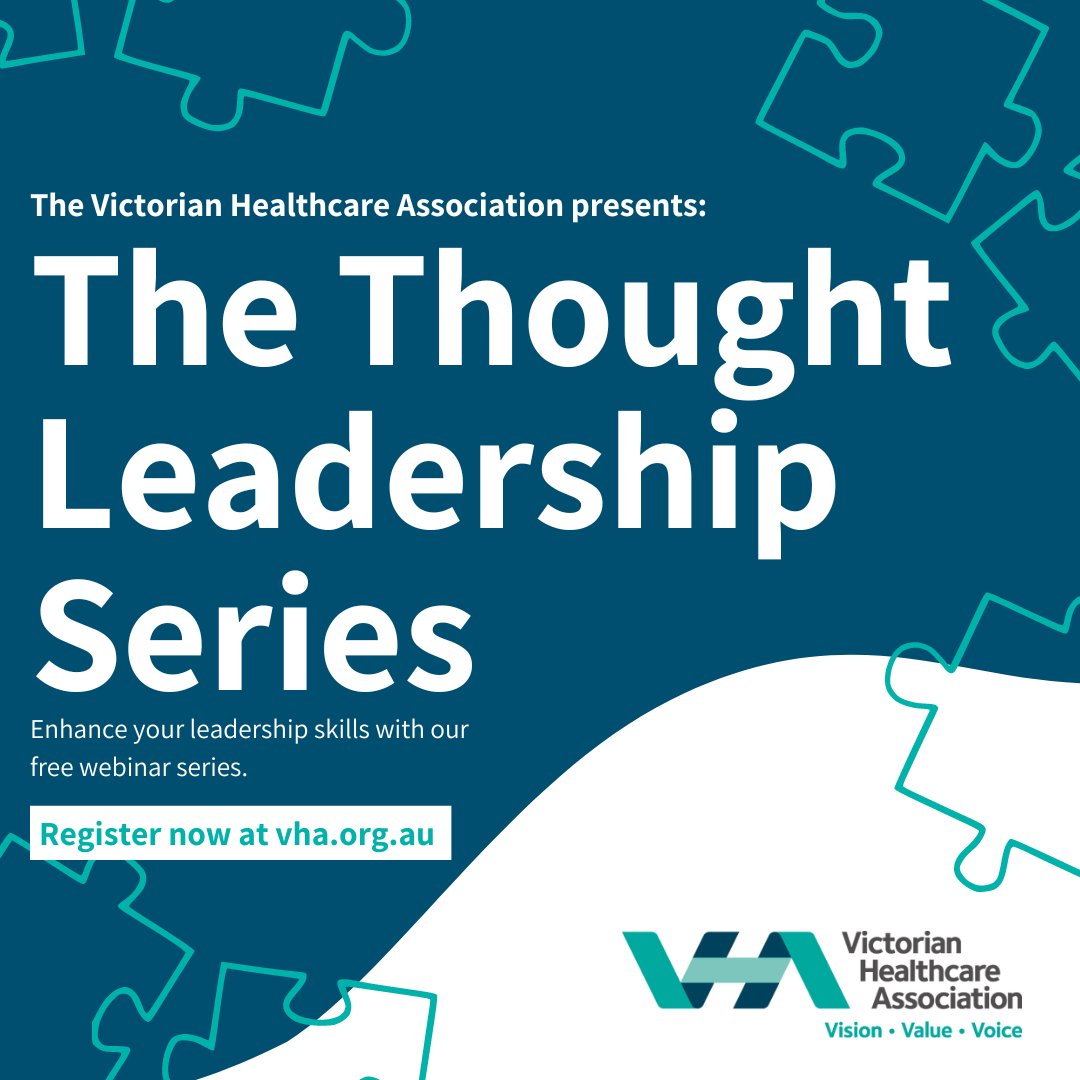 We're excited to be launching our exclusive, members only 'Thought Leadership Webinar Series'. From October to December, we're spotlighting industry leaders and exploring themes of innovation, change management and leading with purpose. 

Find out more: vha.org.au/news-item/1718…