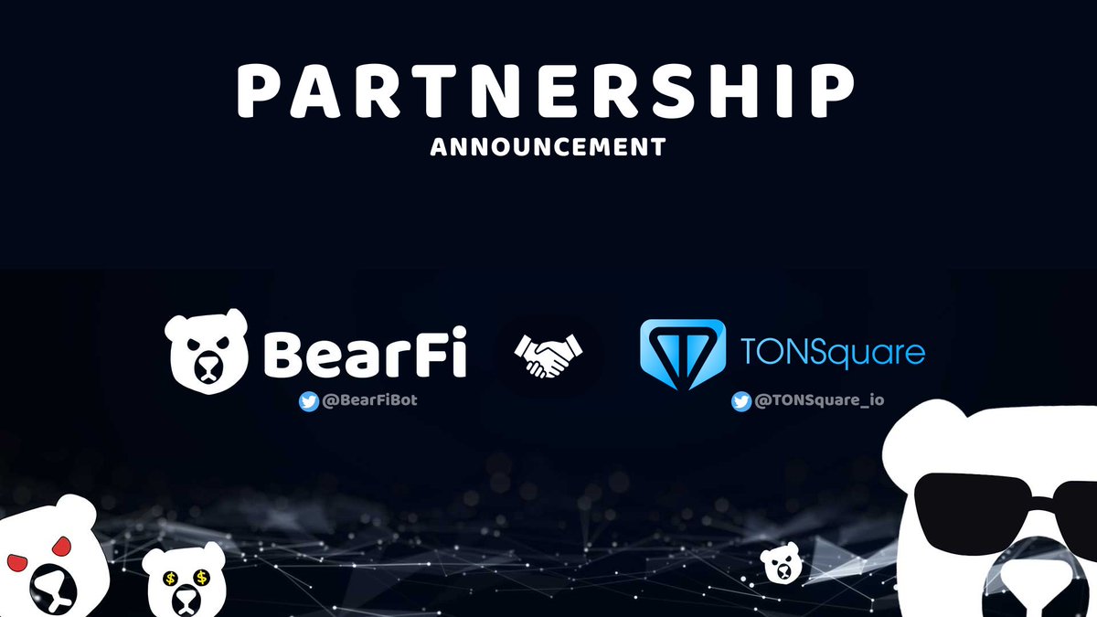🚀 BearFi x TONSquare: A New Era for Efficient Transactions! 🐻⚡

We’re excited to announce our partnership with @TONSquare_io, a pioneer in blockchain innovation. 

By integrating EVM compatibility with The Open Network (TON), TONSquare is revolutionizing scalability and