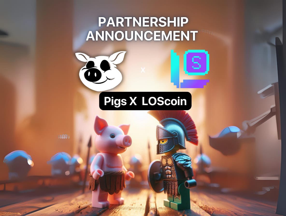 UNLOCKING WEB3 GROWTH

#PIGS X @losgamecoin 

We're excited to partner with LOScoin, the first native Telegram ecosystem for the #Solana chain, backed by Coinbase and the Solana Foundation!

LOScoin Features:
•⁠  ⁠Utilizes Telegram bots for automation
•⁠  ⁠Rewards users for