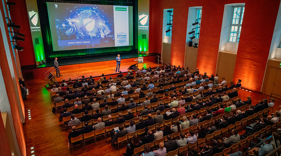 ControlwareDE's tweet photo. Der 16. #Controlware #SecurityDay 2024 in #Hanau ist eröffnet. Wir freuen uns auf zwei
spannende Tage mit unseren Partnern, Kunden und vielen interessanten Vorträgen und Sessions
rund ums Thema #Cybersecurity. https://t.co/Tw8sH0Fq2o