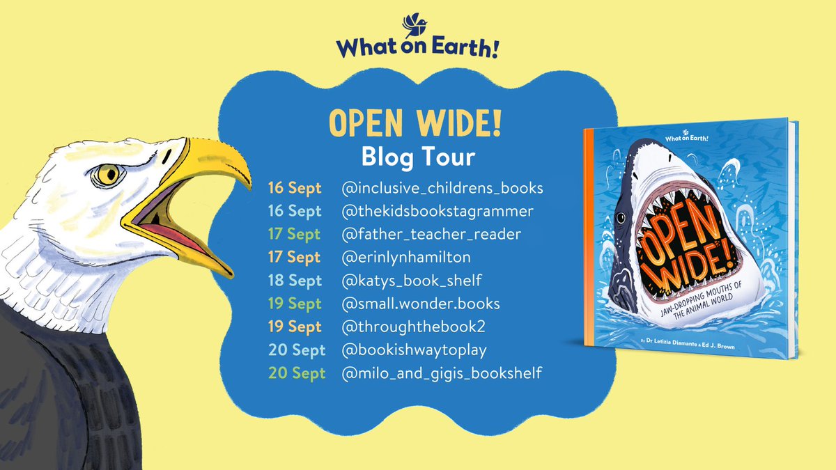 It's my turn today on the Blog Tour for 'Open Wide!', full of fascinating- and sometimes disgusting- facts! <a href="/whatonearthbook/">What on Earth! Books</a> <a href="/LetiziaDiamante/">Letizia</a> 
throughthebookshelf.com/reviews/blog-t…