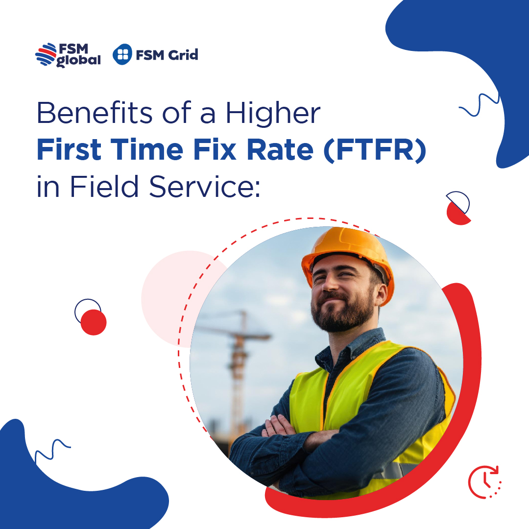 FsmGlobal's tweet image. Achieving a higher FTFR is crucial for field service management companies. It not only enhances customer satisfaction but also provides significant operational benefits. Here’s the benefits of a Higher First-Time Fix Rate (FTFR). #FSMGrid #FSMSoftware #FSMGlobal