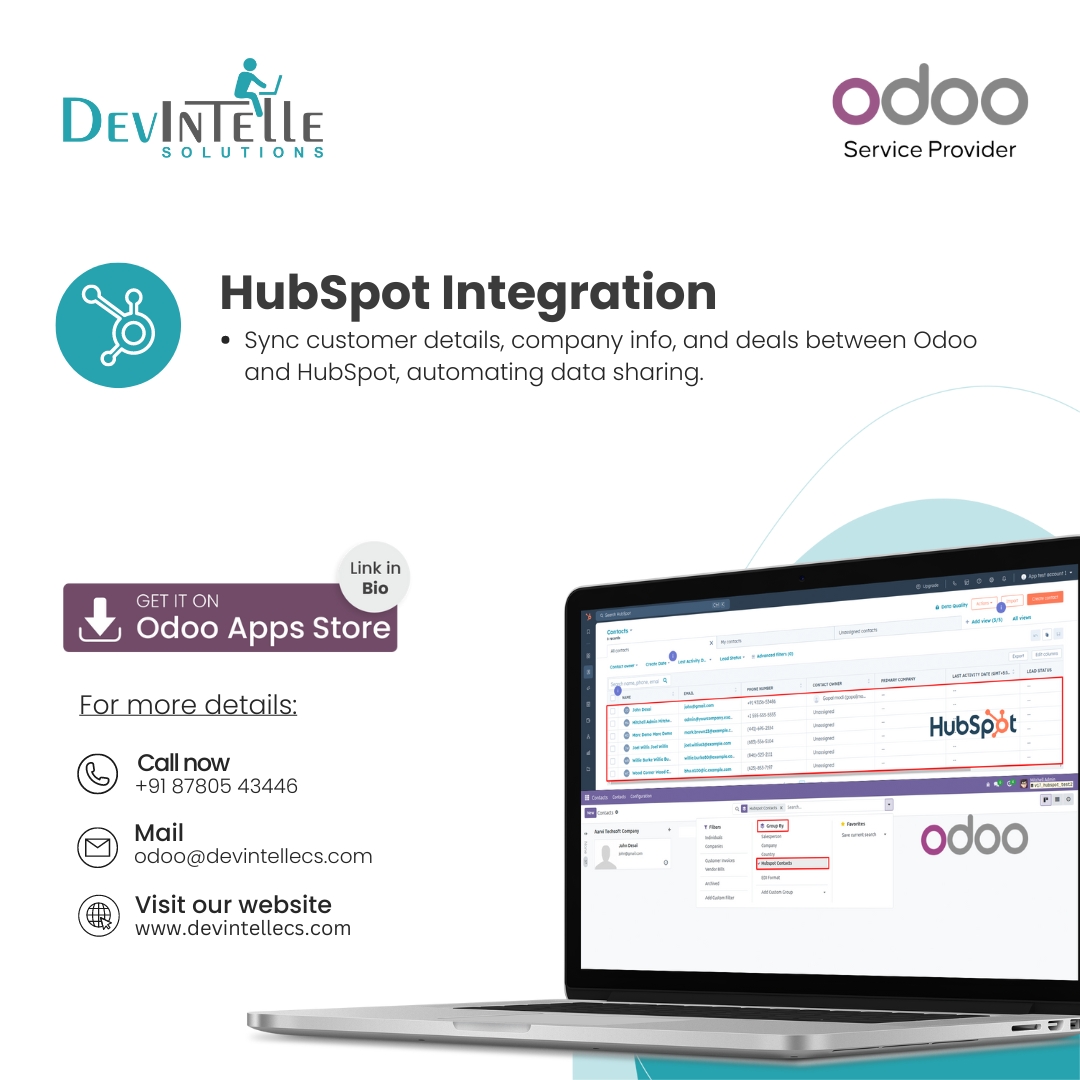 devintelle's tweet image. Hubspot Integration
#HubSpotIntegration #MarketingAutomation #CRM #SalesAutomation #BusinessGrowth #CustomerEngagement #PinterestMarketing
Visit Here : shorturl.at/pfBOk