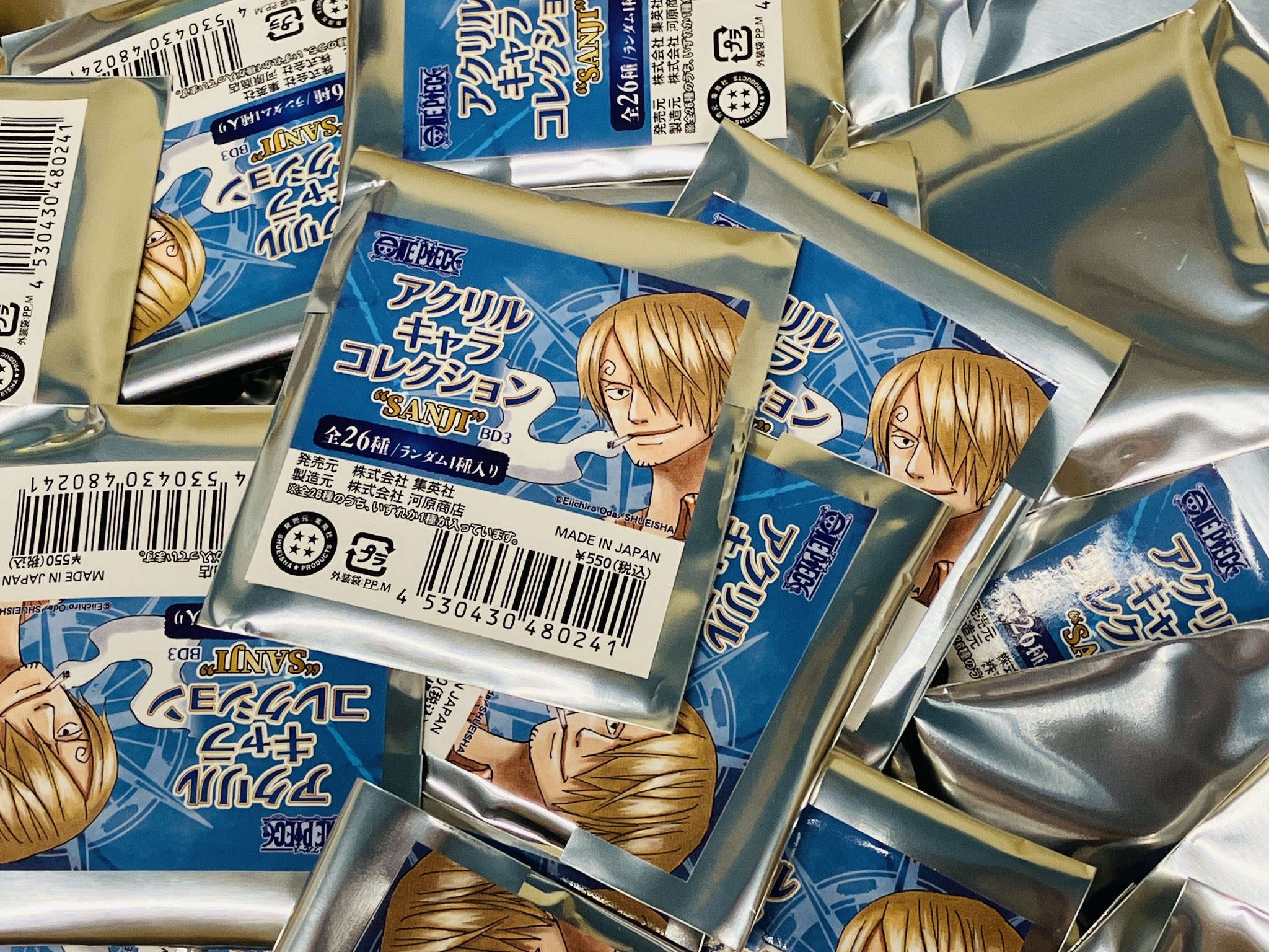 ONE PIECE』アクリルキャラコレクションSANJI 全26種