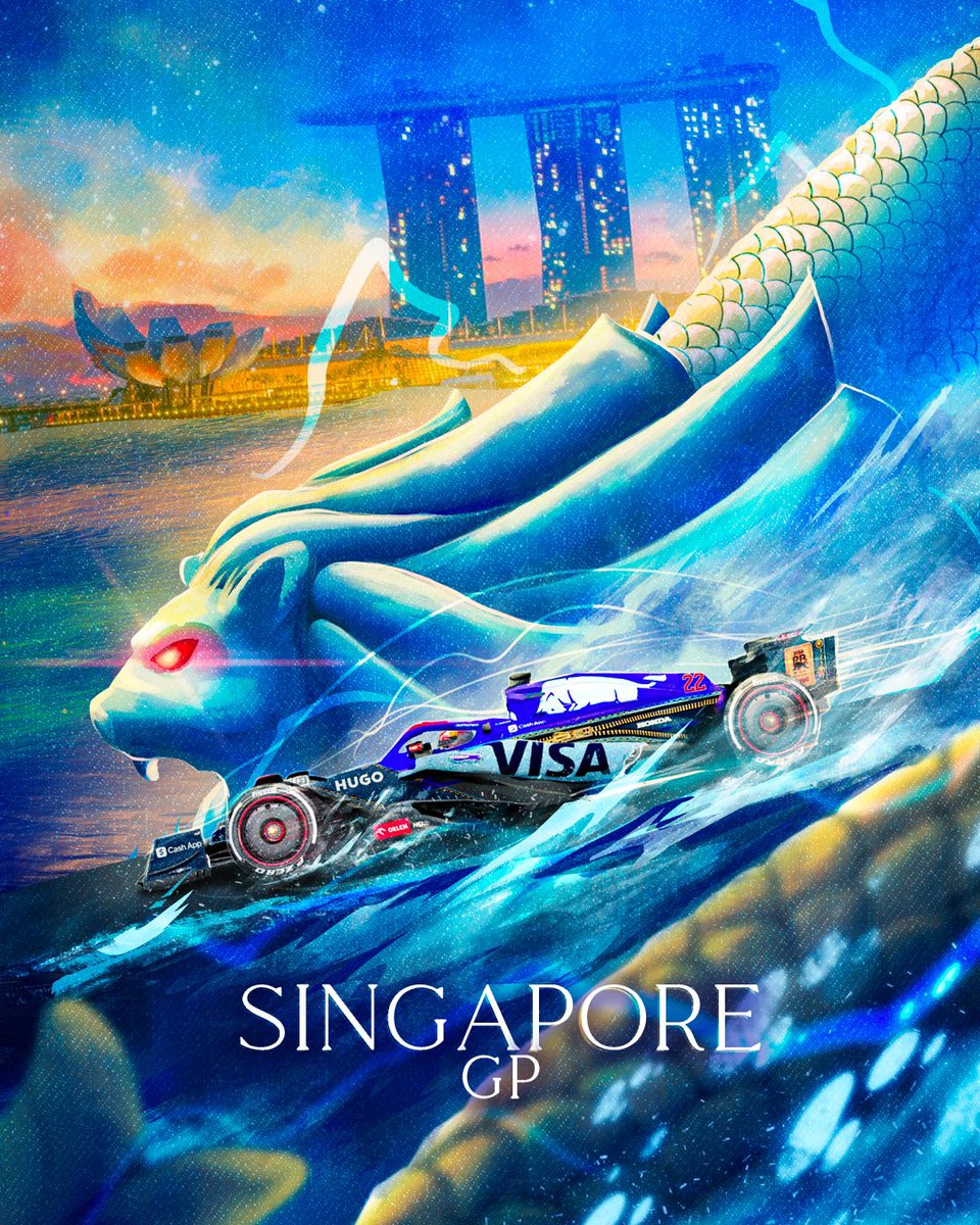 Pulling up to the #SingaporeGP in style 😮‍💨👖