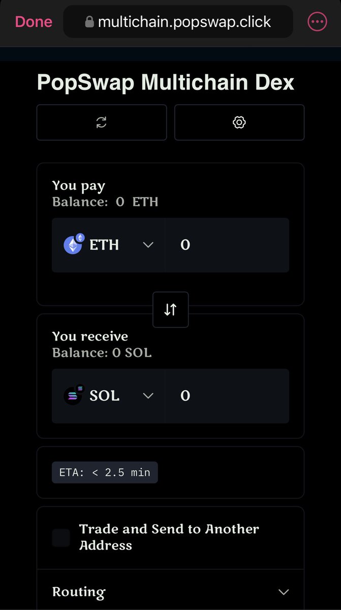 SADROCK_nft's tweet photo. We’re excited to announce that the multi-chain is now live on Popswap🤩 You can now trade across 10 chains to buy $SAD, or make other swaps of course. Be sure to check it out❗️

Link: https://t.co/20idOE0Vhe 

#multichain #crypto #Swap #ETH #SOL #SAD https://t.co/3Eo21e8exJ