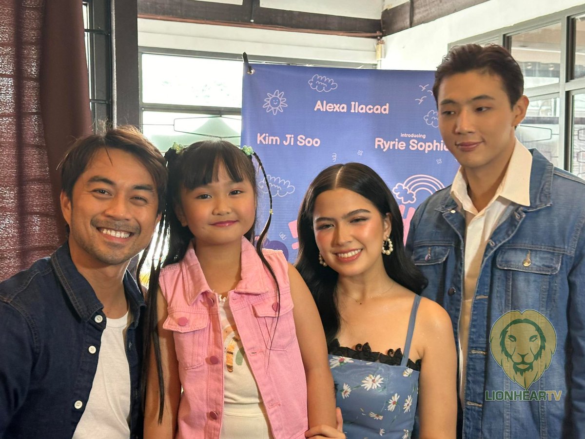 LionhearTVNet's tweet image. EARLIER: We're at the press conference for the film, #Mujigae, which stars Alexa Ilacad and Kim Ji Soo, introducing Ryrie Sophia. 

Catch the film in cinemas on October 9!

MORE: lionheartv.net/news
