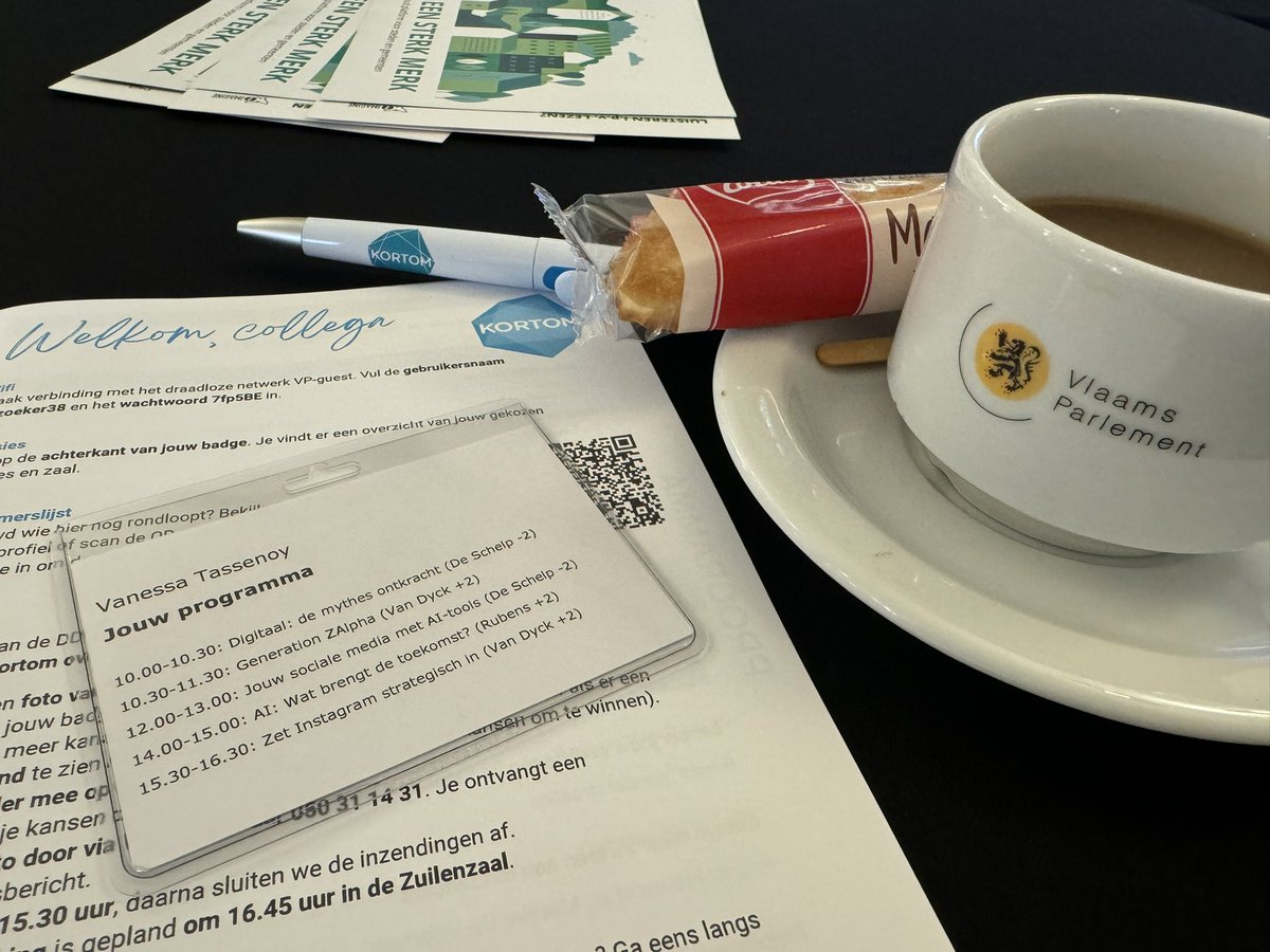 VanessaTassenoy's tweet photo. Klaar om geïnspireerd te worden op de #DDC24 #AI #digitalcommunication https://t.co/AKe0EsvIzp