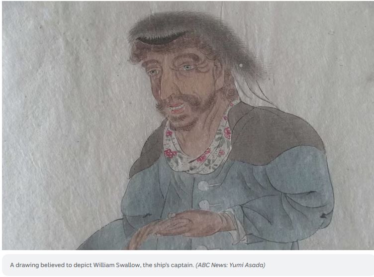 Convict pirates on the Cyprus Brig 1830.  In Japan a samuri reported,  “a strange pipe and singing could be heard” before the brig sailed away.
“The sound was like that made by a child’s pennywhistle, nothing like a real flute. It was eerie,” .
#TalkLikeAPirateDay