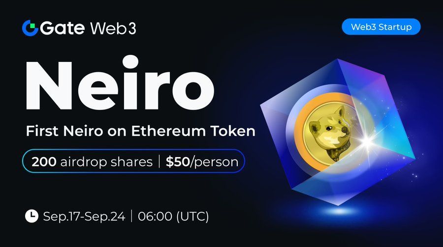 GateWeb3_HQ's tweet image. 🔥In the past 7 days, #ETHMeme $NEIRO Up 543%📈 

Luckily, we have it on #Web3Startup 🥳
1,225,000 $NEIRO per winner, values $1000!
🎡All-chain assets ≥ $10 to enter. Higher assets with better chances of winning. 

Participate Now 👉 gate.io/web3/startup/1… 
📅Period: Sep.17 -…
