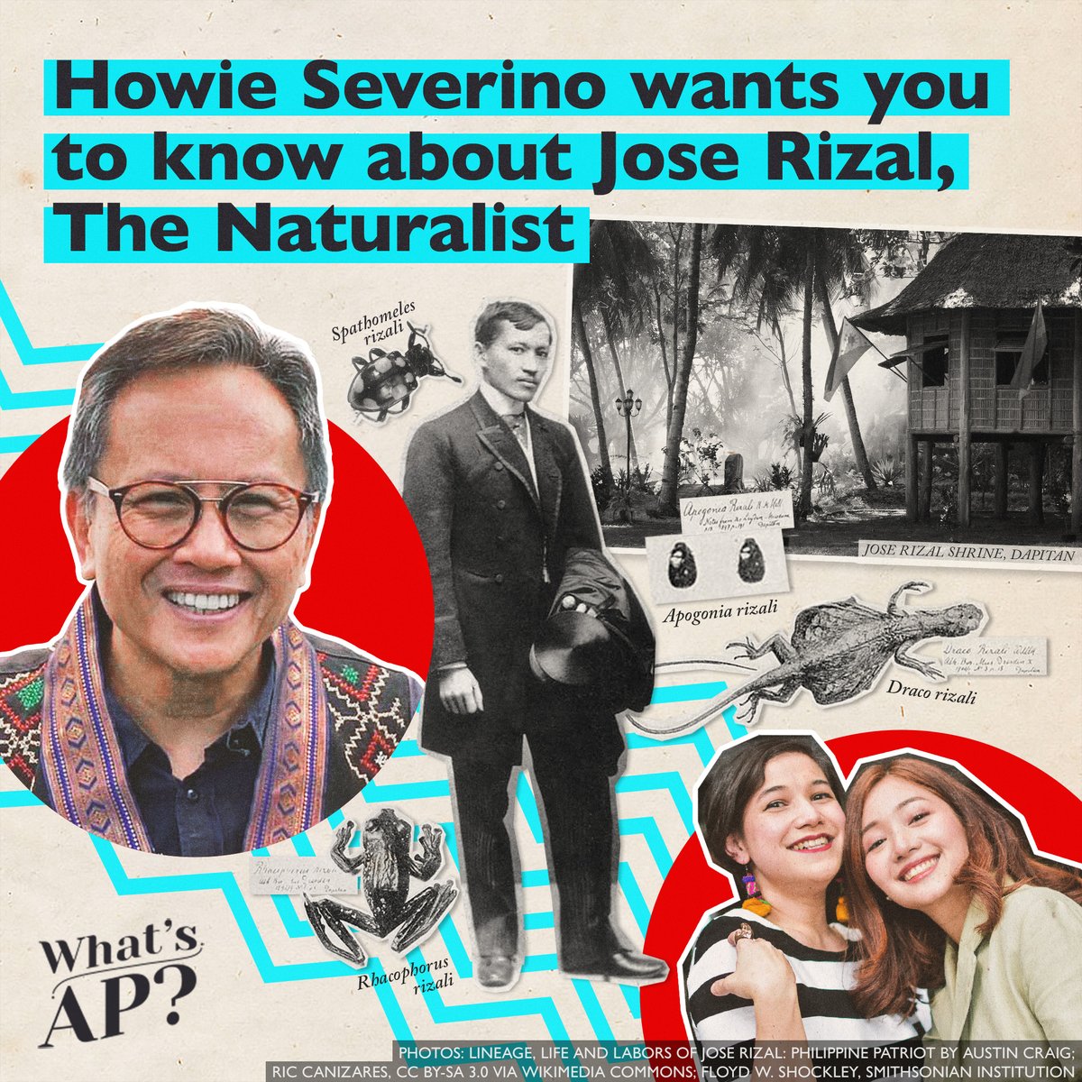 In school, we learned Jose Rizal was exiled to Dapitan—but what did a brilliant mind like his do in the middle of nowhere? 🤔

Join <a href="/SabrinaSchnabel/">Sabrina Schnabel</a>, <a href="/ceejtheday/">Ceej Tantengco-Malolos</a>, and <a href="/Howieseverino/">howie severino</a> as they explore Rizal's work as a naturalist on "What's AP?" 🌿

🎧: spoti.fi/3ZoUPPA