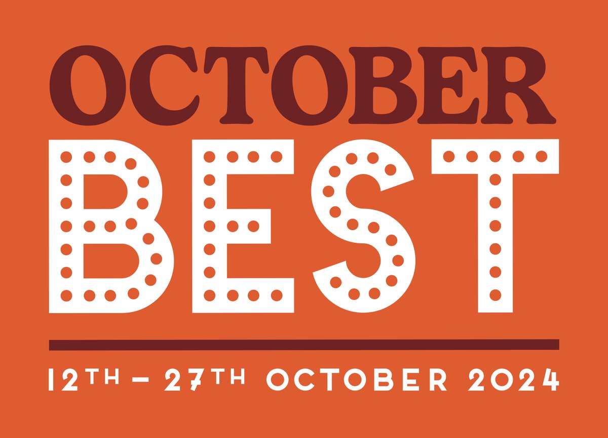 Keep your eyes on octoberbest.uk at 7pm tonight when all the booking details are revealed for the UK's best restaurant festival, OctoberBEST #Brighton