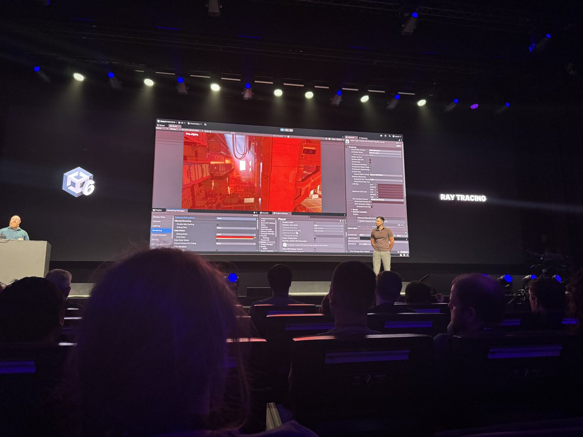 Showcasing the power of #gpu #residentdrawing at #unite2024 with <a href="/denofwolvesgame/">Den of Wolves</a> #madewithunity