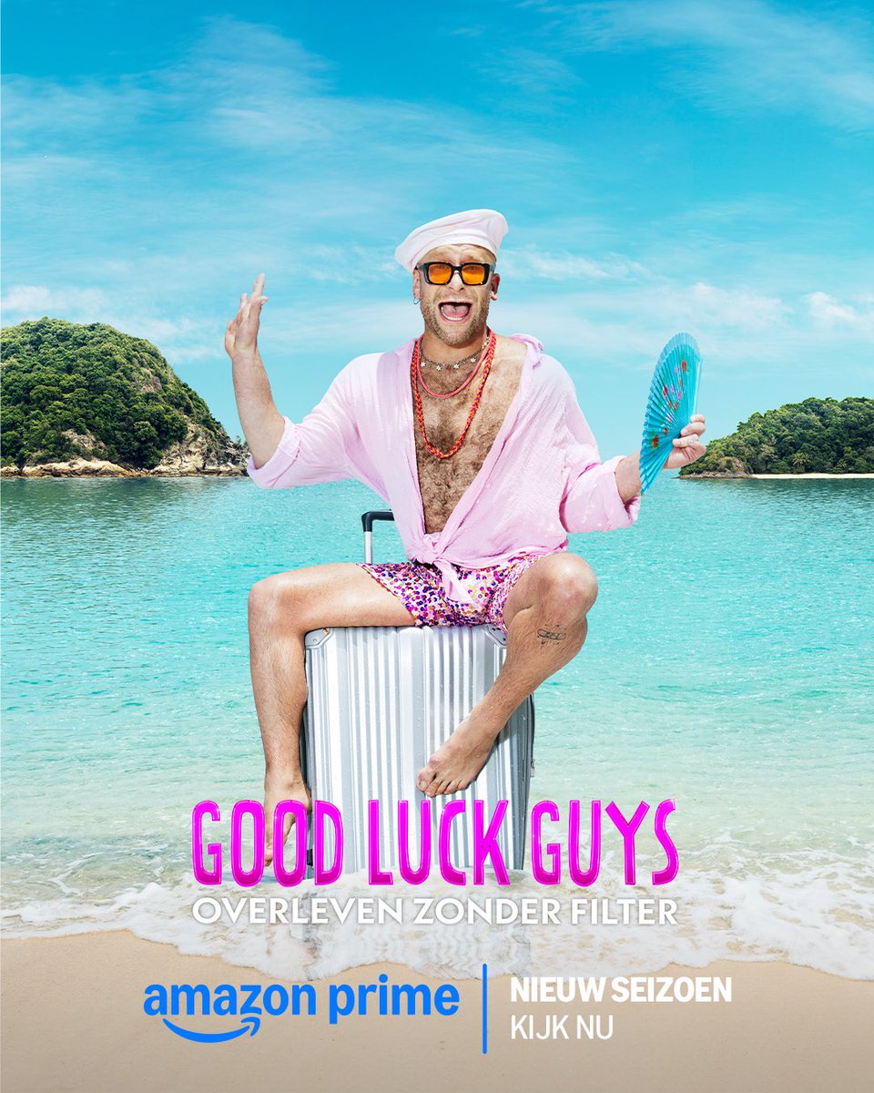 Sederginne_official (@quikserge) on Twitter photo Here we go! 🏝️🐍
Vanaf vandaag zijn de eerste 3 afleveringen van Good Luck Guys te zien <a href="/primevideonl/">Prime Video NL</a> overleven in de jungle van Maleisië. ik zou zeggen ga snel kijken en smullen van seizoen 2!
#GLGNL #primevideoNL #GoodLuckGuysNL
#Ad Here we go! 🏝️🐍
Vanaf vandaag zijn de eerste 3 afleveringen van Good Luck Guys te zien <a href="/primevideonl/">Prime Video NL</a> overleven in de jungle van Maleisië. ik zou zeggen ga snel kijken en smullen van seizoen 2!
#GLGNL #primevideoNL #GoodLuckGuysNL
#Ad