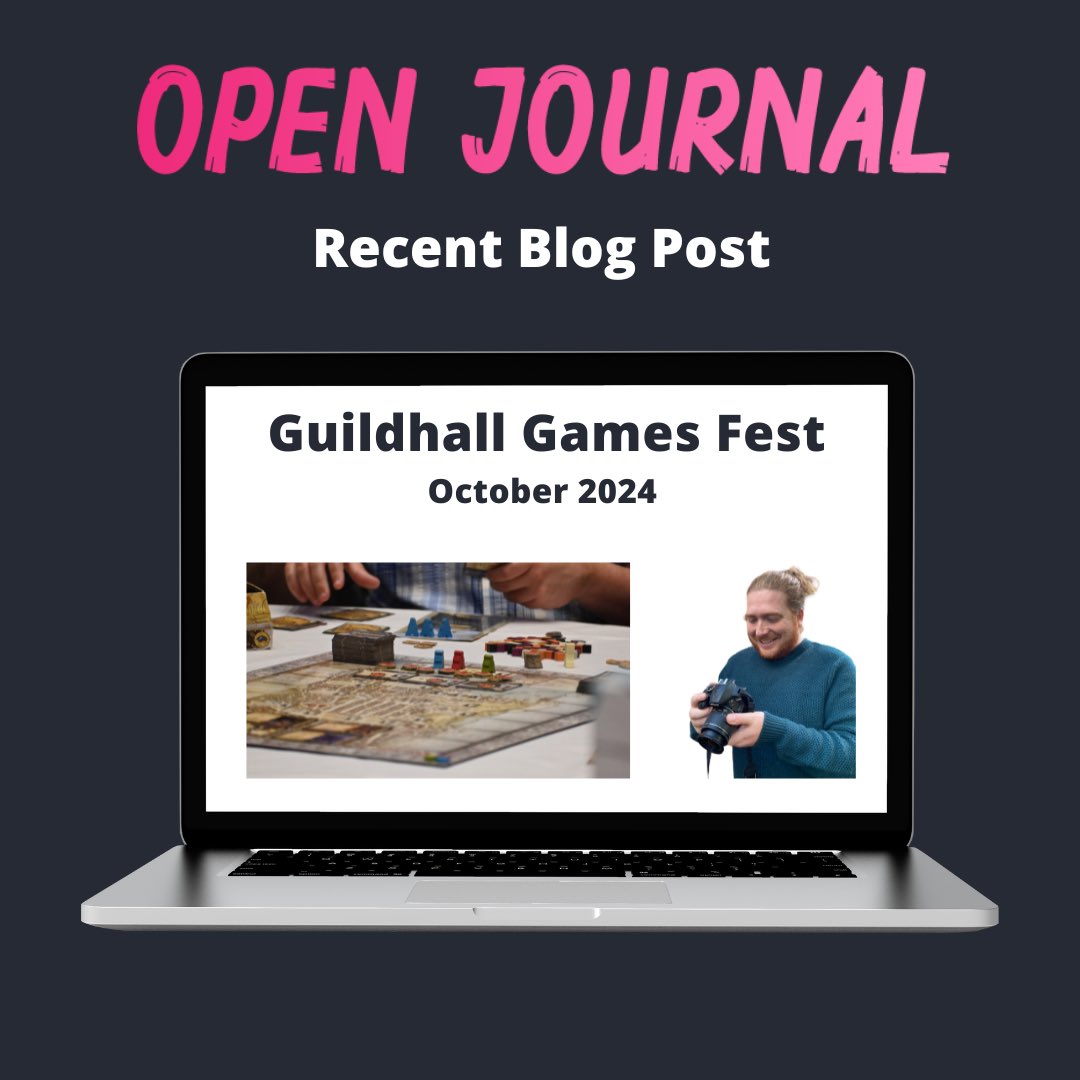 👾♟️🎲 Last weekend I attended the awesome Guildhall Games Fest. 

Find out more about my experience by reading my post at openjournalbc.com/post/guildhall…