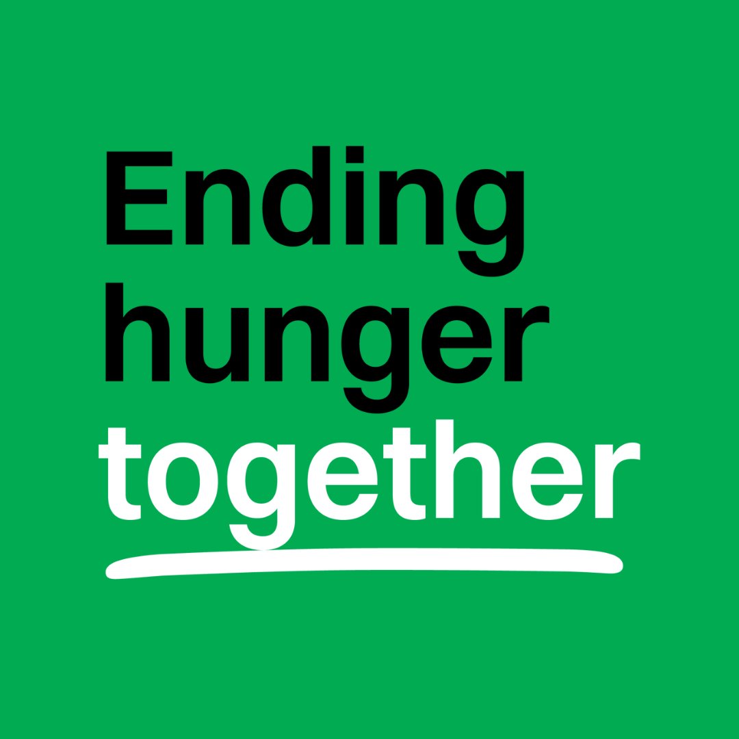 We need urgent action on hunger in the UK. People are turning to food banks because they don’t have enough money to live on. 💚 

But we know that we can end hunger together. And that’s why we look a little different now.

We’ve been working with food banks and people with
