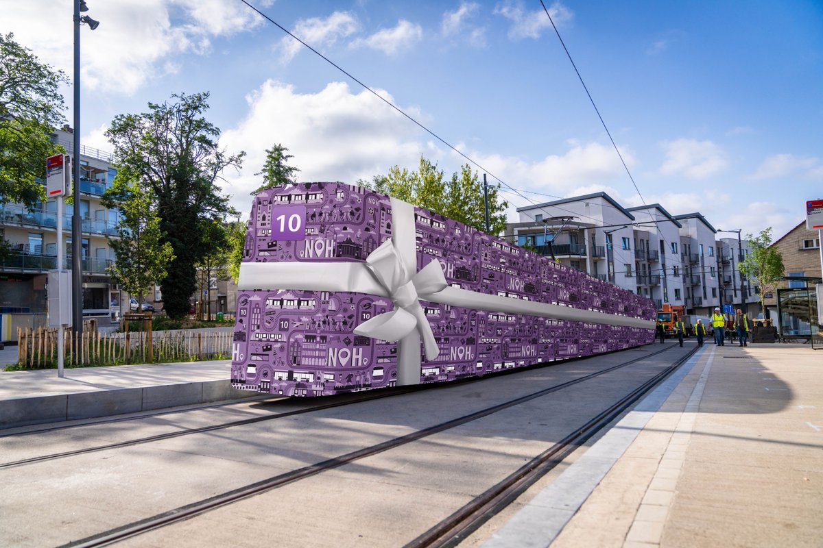 Na twee jaar werken en veel geduld is het eindelijk zover: je kan de nieuwe tramlijn 10 ontdekken! 🎉 🚋

Tien nieuwe haltes in een vernieuwde wijk, met een snelle verbinding naar alle voorzieningen binnen enkele minuten, én een directe verbinding met het stadscentrum. Dat vraagt