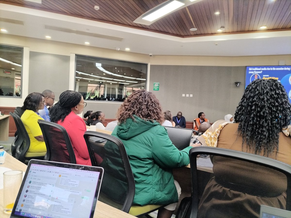 Day 2 of the #DMafrica2024 summit is currently underway at <a href="/AKU_GSMC/">AKU Graduate School of Media and Communications</a>. Important conversations on how media covered the recent Gen Z-led protests in Kenya.
In the panel is <a href="/StandardKenya/">The Standard Digital</a>'s Editor-in-Chief, Ochieng Rapuro, and activist <a href="/Honeyfarsafi/">Hanifa 🇵🇸 🇵🇸</a>
