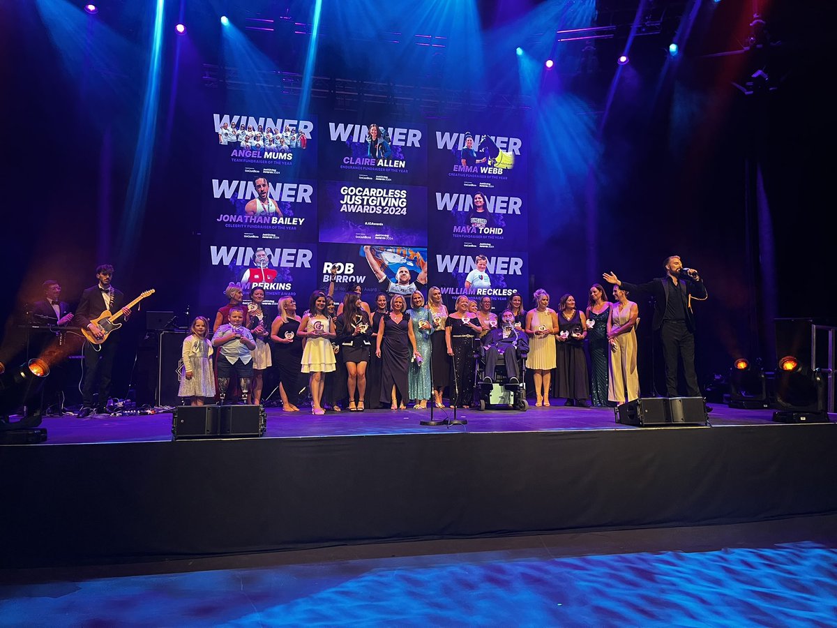 Such an inspiring night at the #JGAwards, recognising the contribution of our Patron, <a href="/Rob7Burrow/">Rob Burrow CBE</a> but also hearing some incredible stories about human endurance, dedication and love 💜