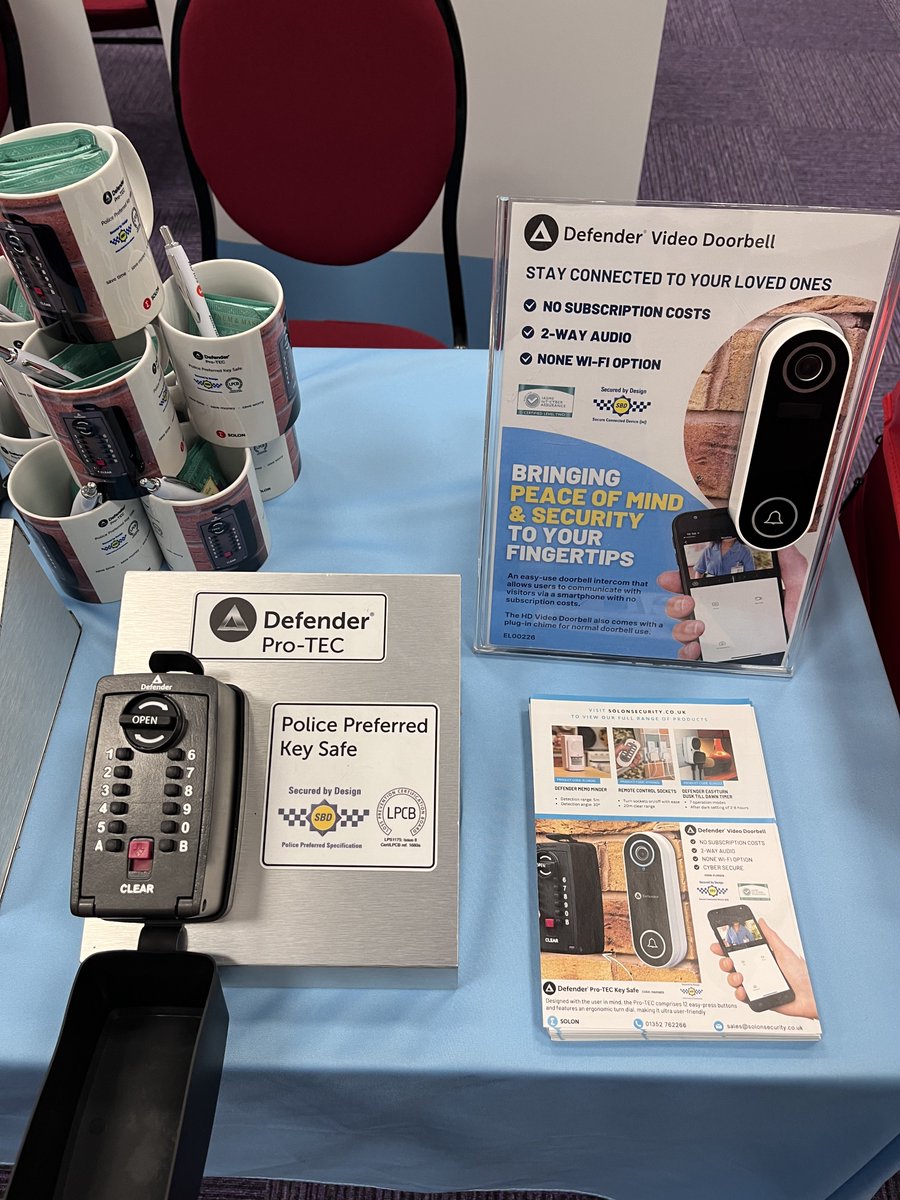 SolonSecurity's tweet photo. Today we are at @CRCymru Conference in Llandudno, North Wales 🏴󠁧󠁢󠁷󠁬󠁳󠁿 Showcasing our fantastic Tech Enabled Care range! https://t.co/zSKgQDcqFS