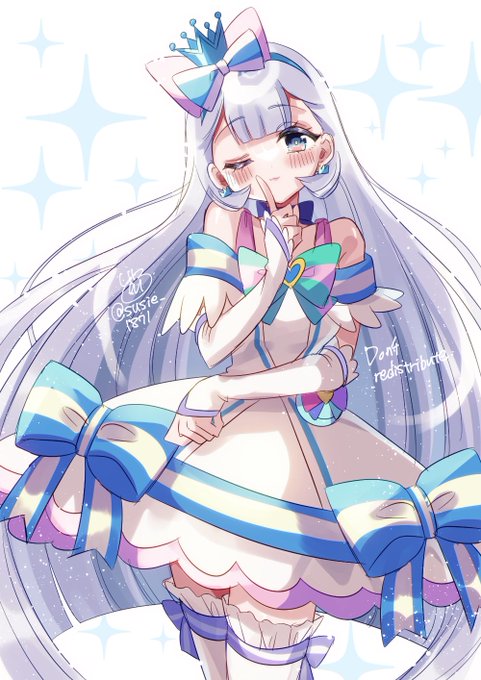 #見た人も無言で銀髪or白髪をあげる 