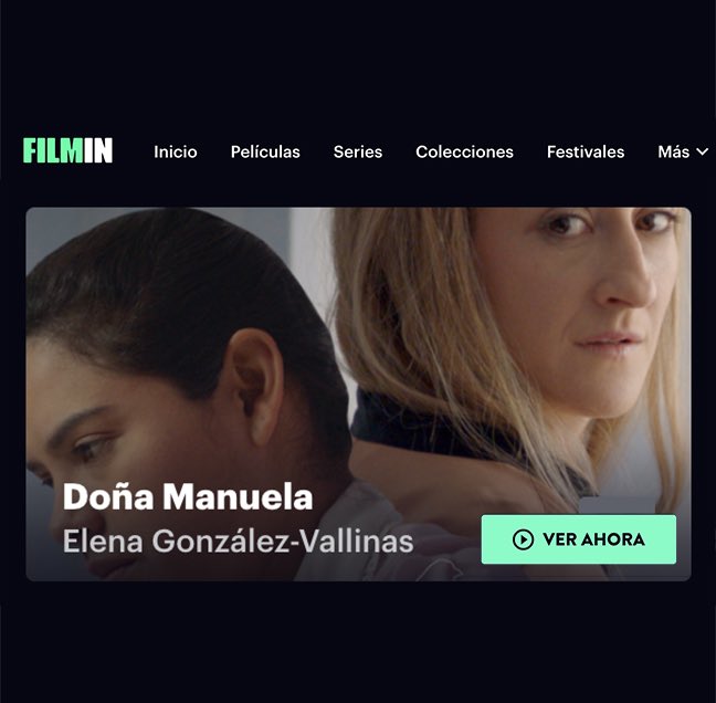 Y ahora sí q sí: "Doña Manuela" llega a <a href="/Filmin/">Filmin</a>!! No puedo estar más contenta.🏖️ Enhorabuena equipo!!

▶️ Podéis verlo aquí: filmin.es/corto/dona-man…

#guionista #directora #productora #actriz