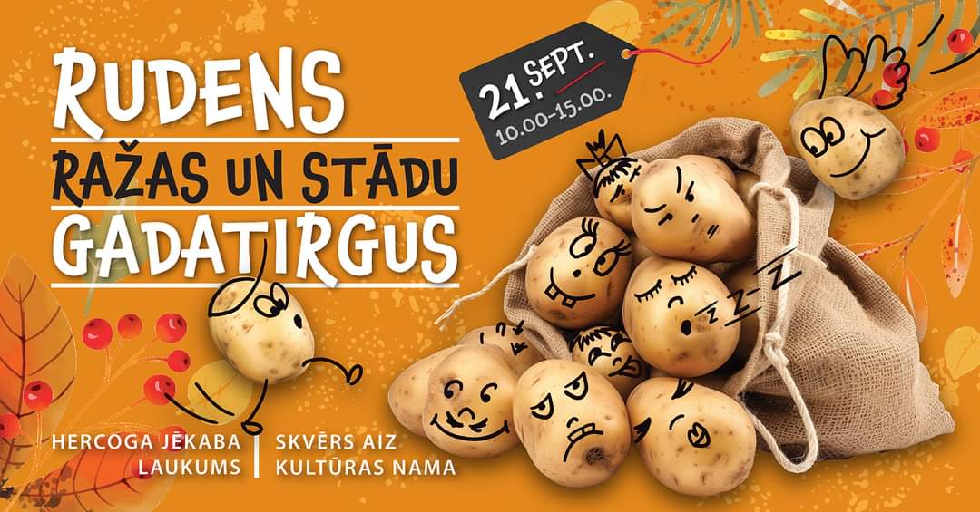 Sestdien būsim satiekami divos lielos stādaudzētāju notikumos. Viens no tiem ikgadējais Rudens ražas un stādu gadatirgus Jelgavā. Šoreiz kartupeļu tematikā. 🙂🥔🥔🌱