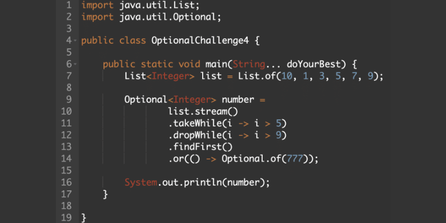 RafaDelNero's tweet image. Explore Optionals for handling null values. Test your skills with our #JavaChallenge.
🔗 bit.ly/3Kpq3gB
#Java #OptionalConcept #CodingChallenge #SoftwareEngineering