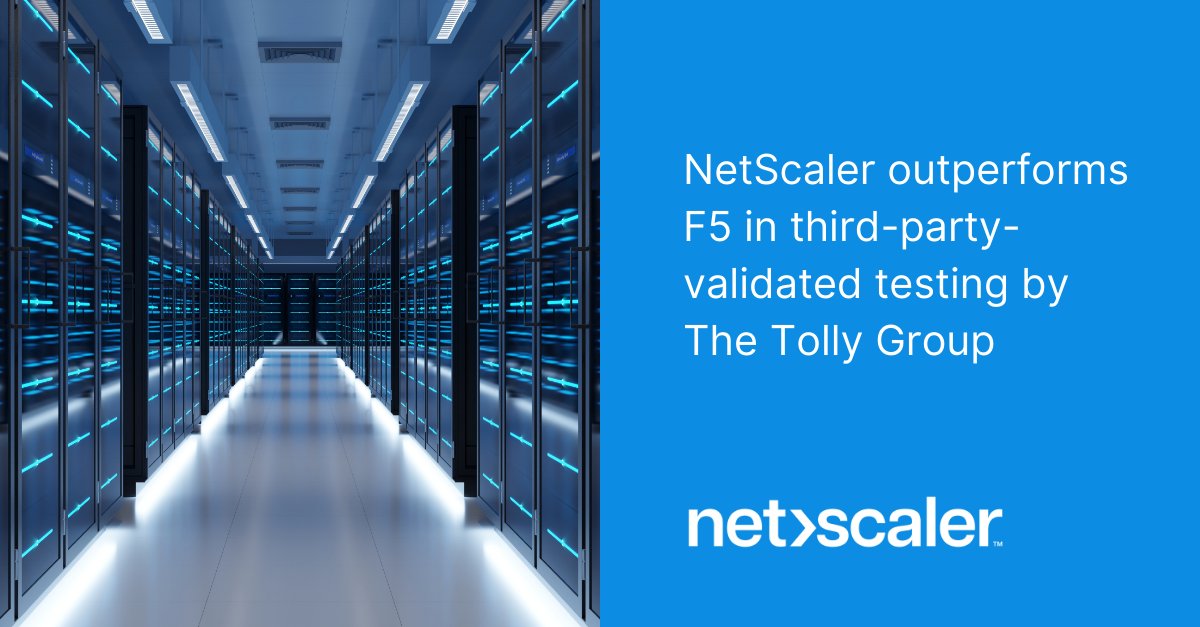NetScaler delivers lower latency than F5, especially under heavy loads. Enhance your application response times and user experience with NetScaler. #TechEfficiency #NetScaler #LowLatency spr.ly/6014oOztm