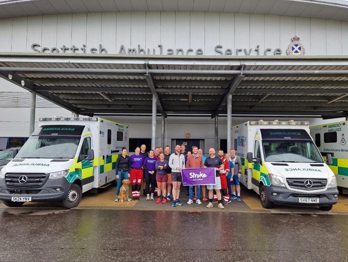 Congratulations to our ScotSTAR staff at Glasgow Airport who ran a relay of around 240km starting at 9am on Saturday and finishing at 10am on Sunday.

The relay was organised to raise money for <a href="/TheStrokeAssoc/">Stroke Association</a> in a show of support for a colleague.