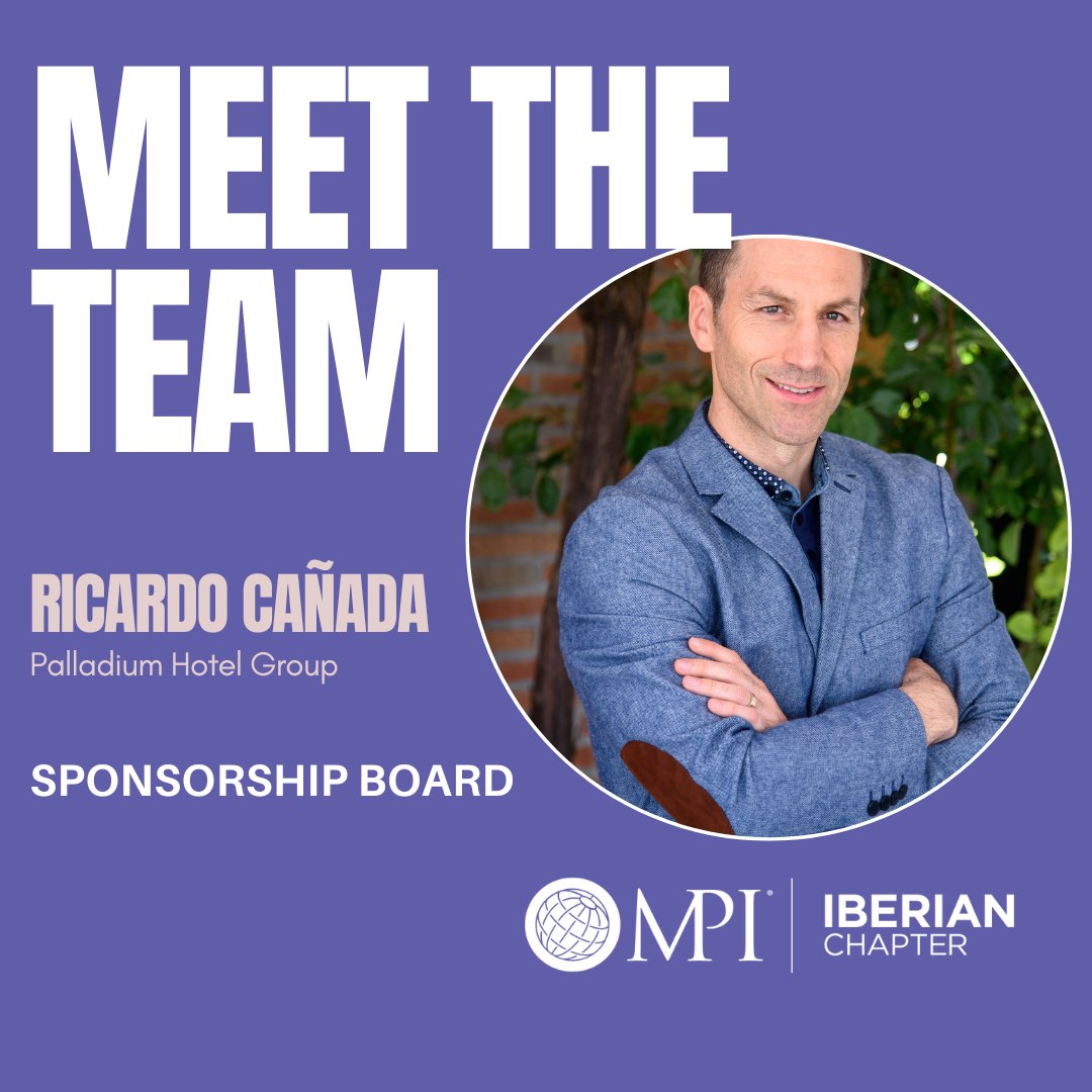 🎉 Conoce a Ricardo Cañada, miembro de la Junta de MPI Iberian Chapter y Director de Ventas MICE en Palladium Hotel Group
#MICE #PalladiumHotelGroup #MPIIberian #Liderazgo #EventosSostenibles