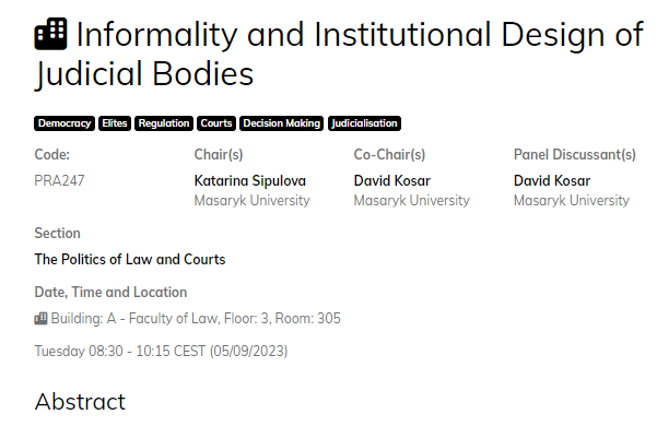 Mauro Arturo Rivera (@mauroarturo) on Twitter photo I wrote this paper for the ECPR 2023 General Conference in Prague, and I am thankful to all the participants of the <a href="/ecpr_law_courts/">ECPR Law & Courts 🇺🇦🇪🇺</a> section for their constructive feedback and the wonderful team from <a href="/ICLQ_jnl/">International and Comparative Law Quarterly</a> I wrote this paper for the ECPR 2023 General Conference in Prague, and I am thankful to all the participants of the <a href="/ecpr_law_courts/">ECPR Law & Courts 🇺🇦🇪🇺</a> section for their constructive feedback and the wonderful team from <a href="/ICLQ_jnl/">International and Comparative Law Quarterly</a>