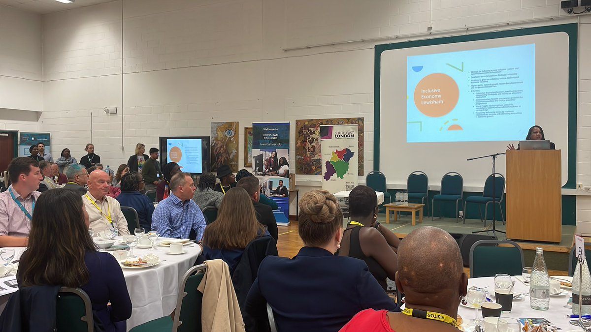 happydayve's tweet photo. @Brenda_Dacres at @LewishamCollege outlining plans for an open, inclusive &amp; accessible Lewisham. Accessibility is a choice. Fund it. We’ll build it https://t.co/s1xdsS29gI