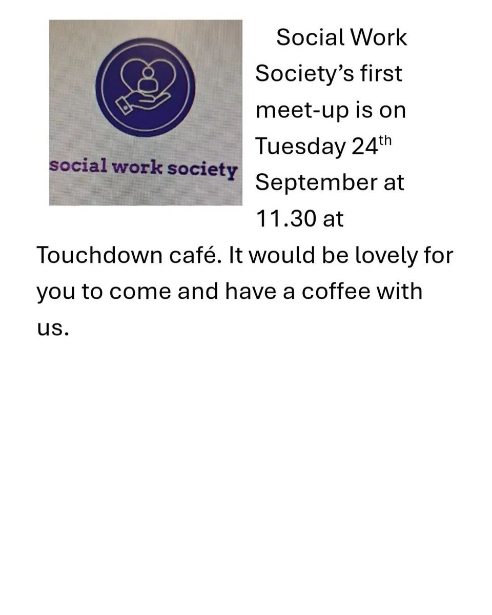 social work society's first meet up! 

#cccu #socialwork #socialworksociety