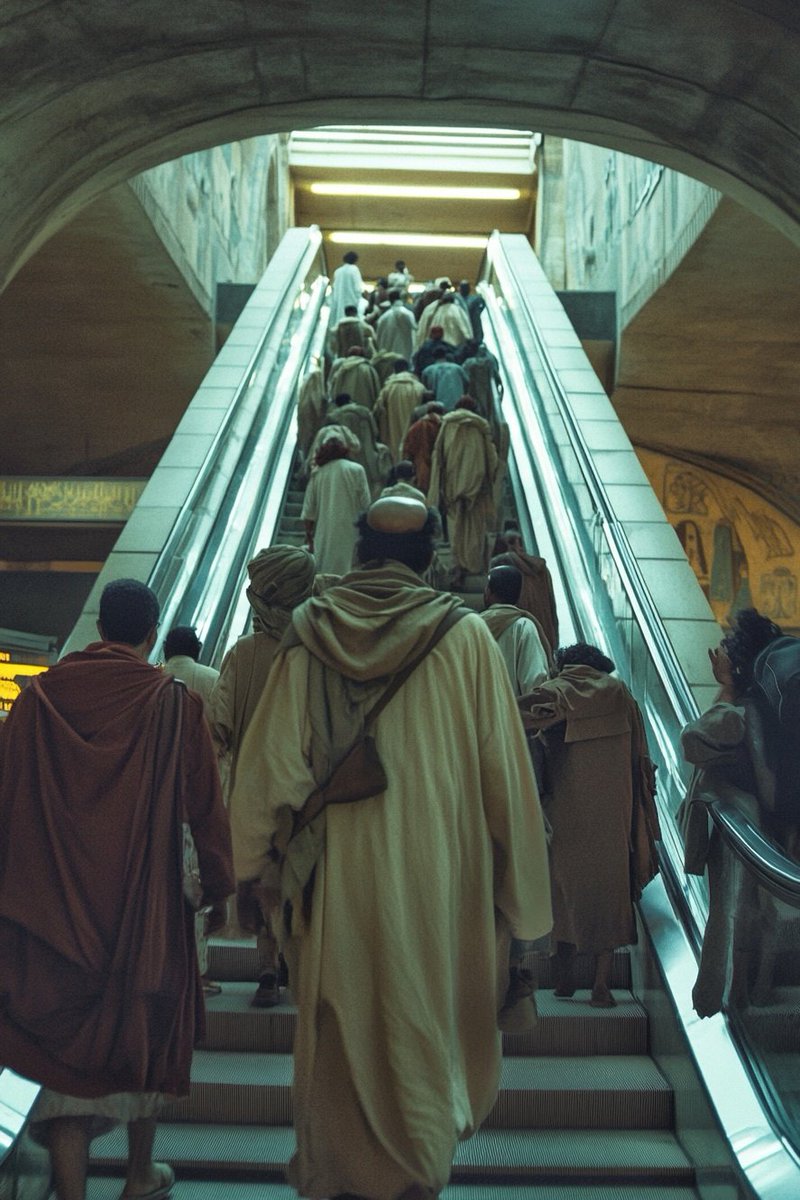 Alihamednia's tweet photo. Around the world in the subway |  دوردنیا در مترو
••• AI : midjourney 
2024 

#AI #copilot #midjourney #aiart #digitalart #digital_ar #ideogram #subway #illustration #persian #image #generator #egypt #ancient #ancietegypt https://t.co/GglHQEaXeI